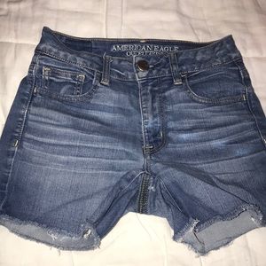 American Eagle Super Stretch Hi-Rise Shorts
